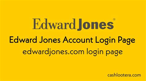 With the <b>Edward Jones</b> Mastercard you earn points for automatic cash deposits into your <b>Edward Jones</b> account. . Edward jones com